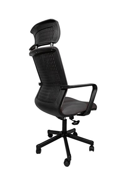 Gizmo Efor Fileli Şef Bilgisayar Ofis Çalışma Koltuğu Fk1401 Gri