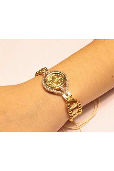 Hakan Güler Kuyumculuk Yarım Reşat Baskı Altınlı Bileklik