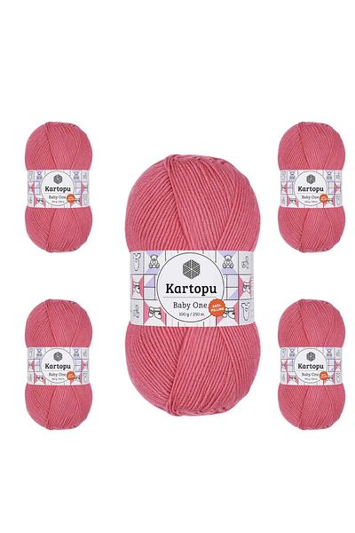 Kartopu Ayzen Home Baby One Αντι 100% Αντι-μίγμα Χέρι Πλέξιμο Νήμα (5 τεμάχια)