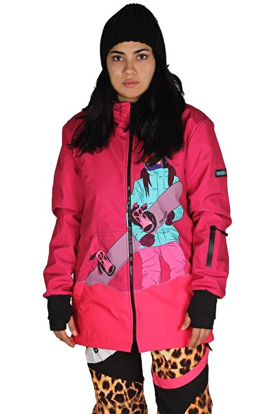 SNOWSEA Kadın Snowboard Montu, 1. Kalite Kar Montu / Ss7818