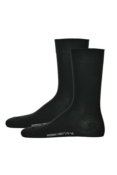 Hudson 2 Paar Herren-Socken – nur 2er-Pack, Strumpf, Komfortbund, Einfarbig
