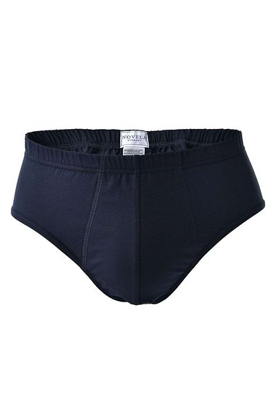 NOVILA Herren Sport-Slip - Stretch Cotton, Fein-Single-Jersey, uni