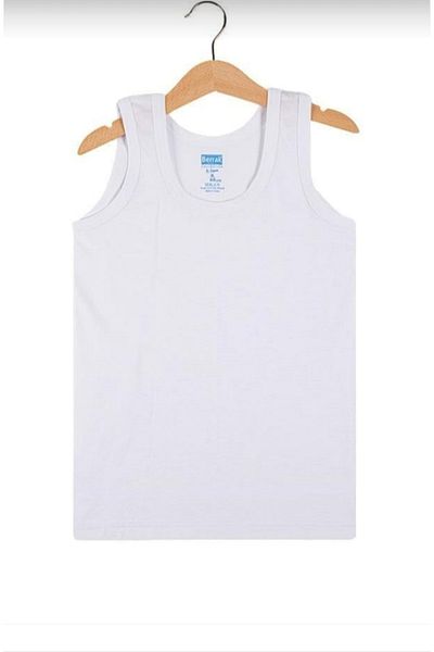 Berrak 1501 Boy's Combed Cotton Strap εσώρουχο σετ 6 τεμαχίων