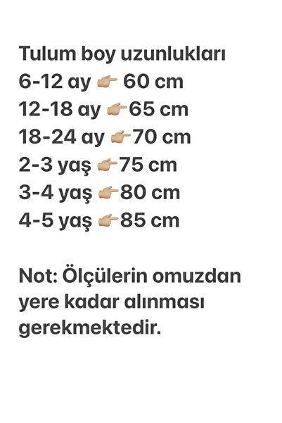 nox kids Açık Vizon Salopet