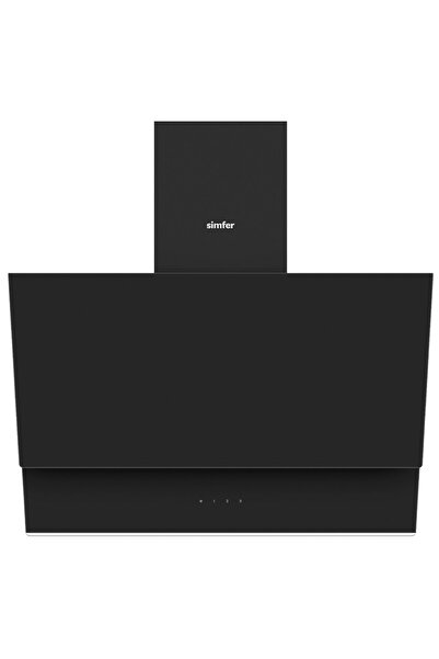 Simfer 8703 60 Cm Siyah Eğik Dokunmatik Cam Davlumbaz