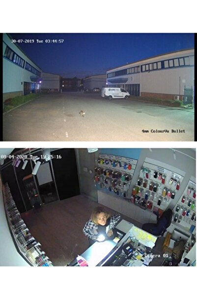 Hikvision Colorvu Gece-karanlıkta Renkli 4 Ahd Kameralı 4 Kanal Kayıt Cihazı Güvenlik Kamera Seti