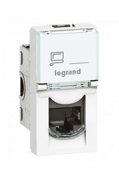 Legrand Lcs2 System Armada - Rj45 Cat6 Socket Utp 1 Module