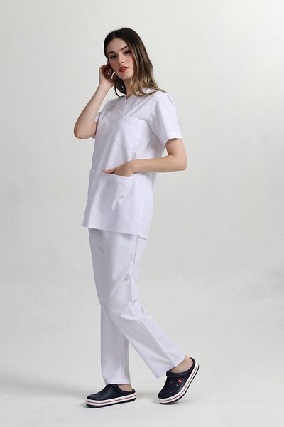 BAŞAK Φάκελος γιακάς Doctor Nurse Σετ επιθεώρησης (ΥΦΑΣΜΑ ALPAKA)