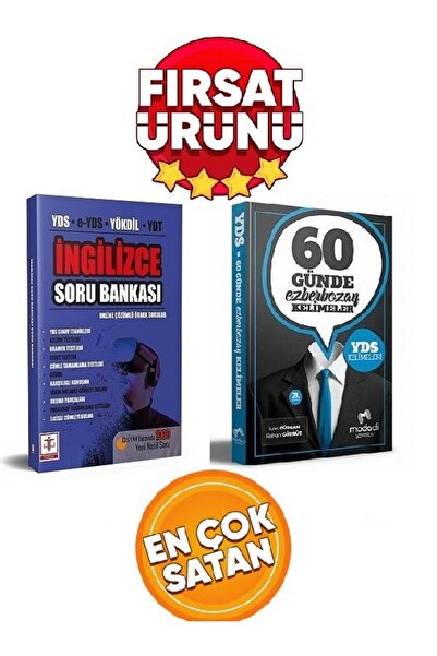 Tercih Kitabevi Tercih Yds E-yds Yökdil Ydt Ingilizce Soru Bankası&modadil 60 Günde Ezberbozan Yds Kelimeleri