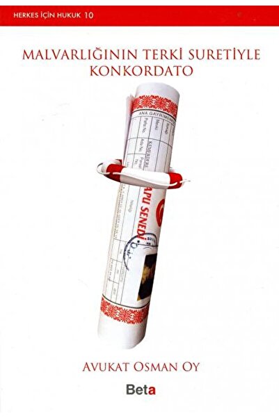 Beta Yayınevi Malvarlığının Terki Suretiyle Konkordato / Osman Oy / / 9786053...