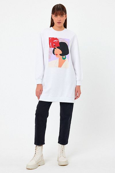 Avones Women's Printed Tunic