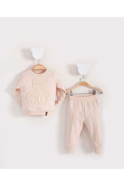 Wianna 6months-5years Children's Clothing Embossed Printed Luxury Kindergarten Outfit