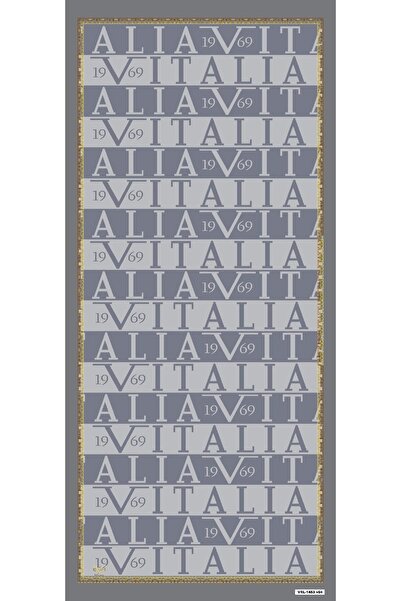 19V69 ITALIA Model Logo Seria Pavia cu Umeraș șal și Set Cadou 90x200 Cm