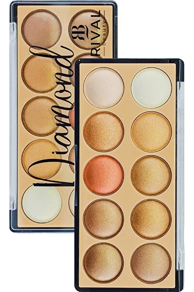 Mardinal Rival Beauty Diamond Eyeshadow 10'lu Far Paleti No:3