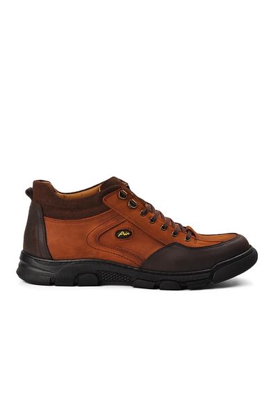 Tardelli Ανδρικά παπούτσια casual 4395 - Tan and Brown Large Size