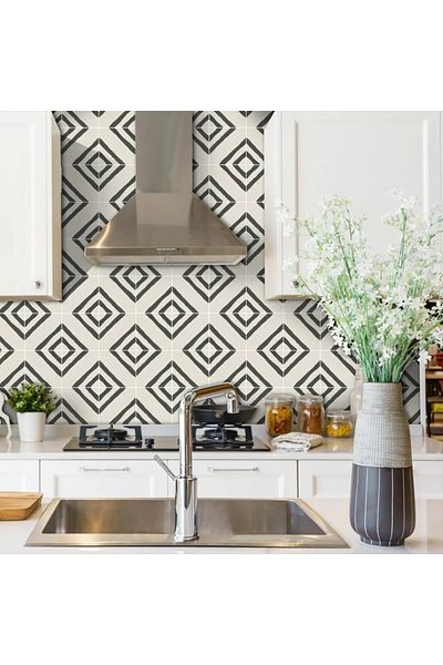 FNC CONCEPT Self-Adhesive Geometric Patterned Foil (67.5x100 Cm)