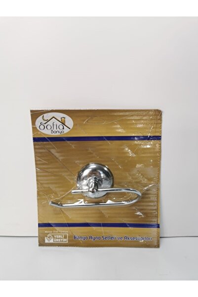 Sofia حامل ورق تواليت مطلي بالكروم مع برغي بدون غطاء