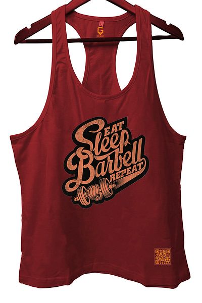 TOP GLORY Sleepbarbell Fitness Gym Tank Top Athlete