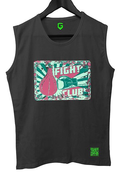 TOP GLORY Fightclub Sleeveless Athlete T-shirt Tank Top