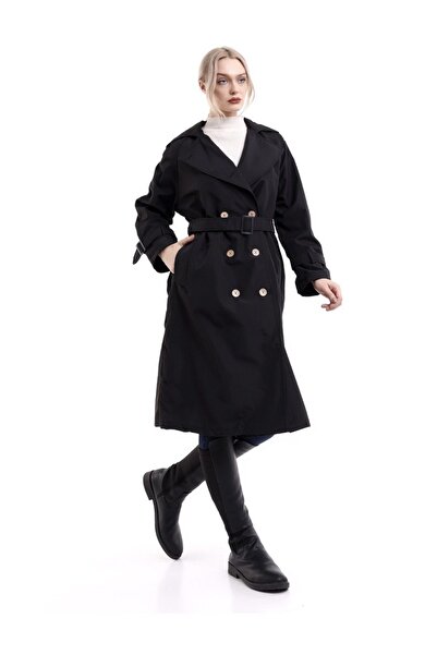 HANIQA خندق مع حزام الخصر