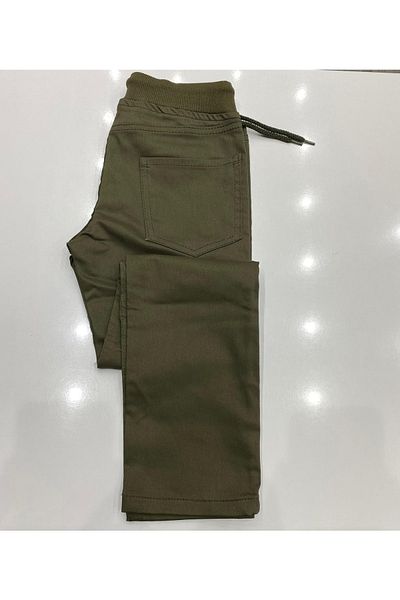 karaoğlu Canvas Linen Ribbed Trousers
