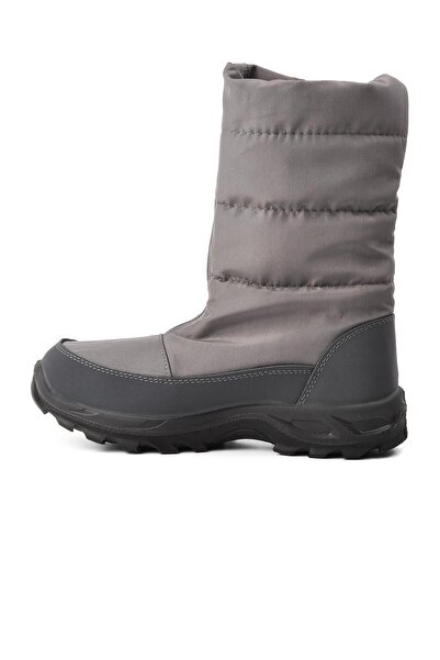 Scooter Z5547 Υφασμάτινες Γκρι Αδιάβροχες Γυναικείες Μπότες Χιονιού