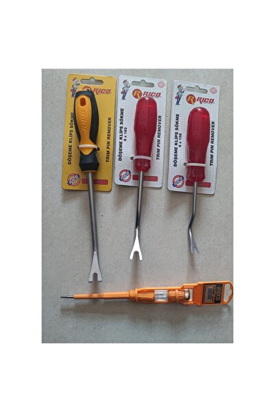 rico hırdavat Rico Klips Sökme Tornavida 3 Boy Tornavida