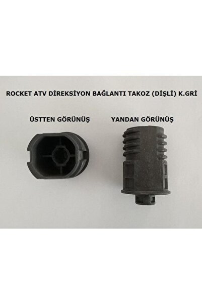 PİLSAN Akülü Araba Direksiyon Takozu Gövdesi Göbek Rocket Atv