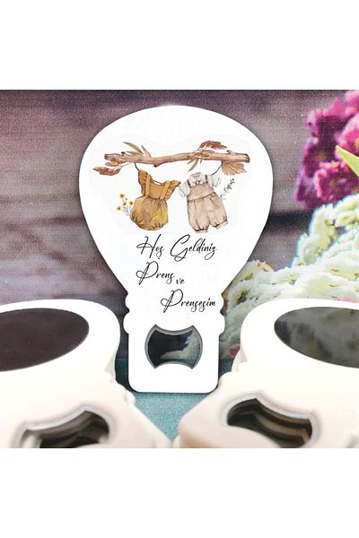 Ege ajans 10 Twin Baby Model Opener Magnets