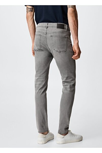 MANGO Man Dar Kesim Jude Denim Pantolon