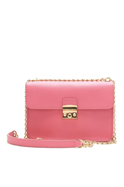 Desa Vital Pink Women's Leather Shoulder Bag