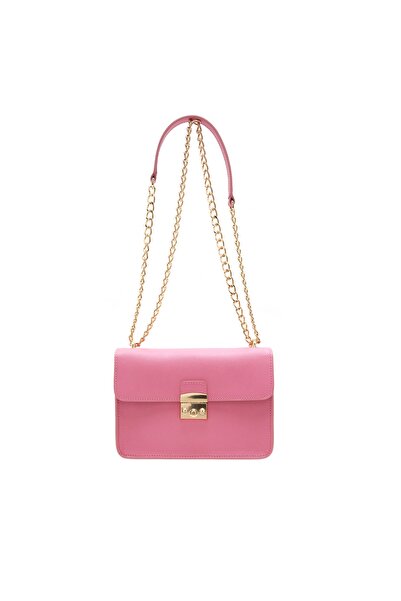 Desa Vital Pink Women's Leather Shoulder Bag