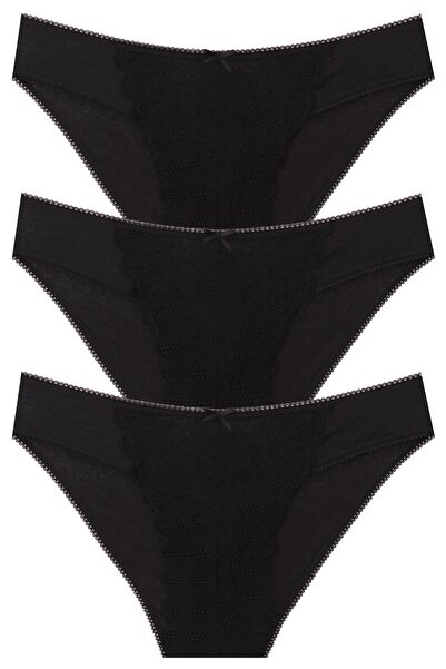 papatya lingerie 3 قطع من التول الأمامي والدانتيل مختلط من الخلف سراويل داخلي...