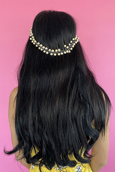 AKOLİFE Перлена детайлна модерна аксесоар за коса