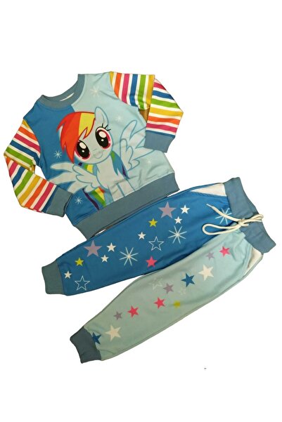 YDBKStore Unisex Children (2-8 Years) 2 Thread Digital Powerpuff Printed Blue...