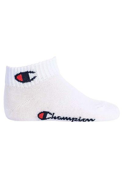 Champion Kinder Socken, 6er Pack - Quarter, einfarbig