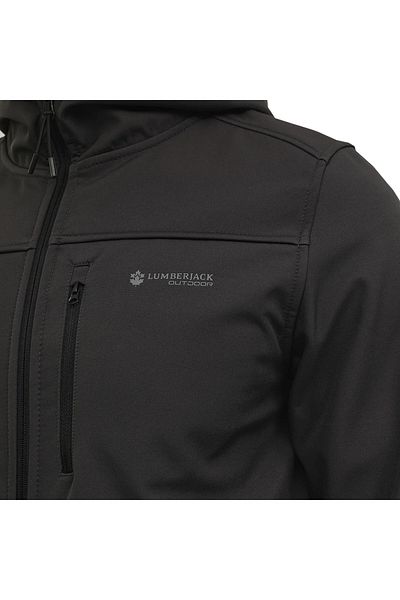 lumberjack Ανδρικό παλτό 2w M-gt16 Basic Softshell Μαύρο