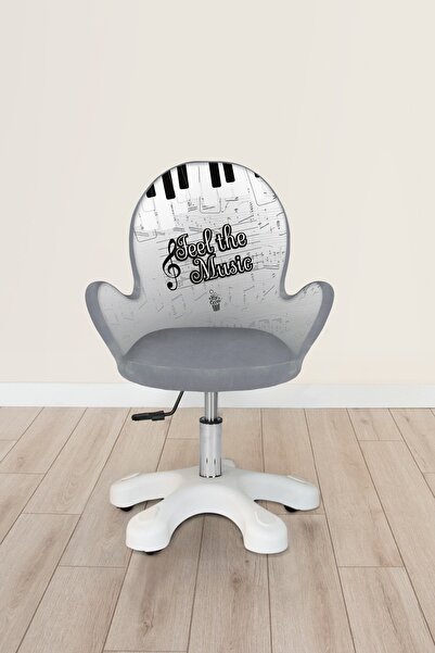 Popcorn Kids Piyano Kollu Çalışma Sandalyesi (8-14 Yaş)