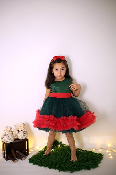 GNL BUTİK Yılbaşı Kız Çocuk Elbise