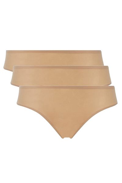 Chantelle 3er-Pack Damen-Slips – SoftStretch, nahtlos, unsichtbar, Einheitsgröße 36–44
