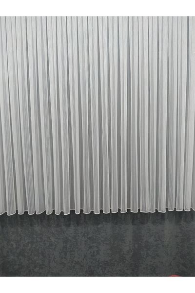 evihtiyaclarim by IOC Single Pasta Simple Elegant Rope Twisted Glitter Tulle Curtain 1 X 3 Close Pleated