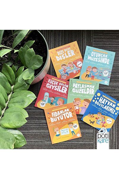Pötikare Yayıncılık قصص ميلا وسارب للرياضيات (1-2-3-4-5-6) مجموعة من 6 كتب