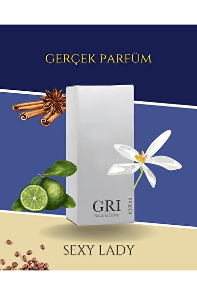 GRİ Sexy Lady Kadın Parfüm Edp 50 Ml
