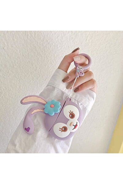 Bilişim Aksesuar Air Pods 3.nesil Uyumlu Koruyucu Kulaklık Kılıfı Tavşan Judy...
