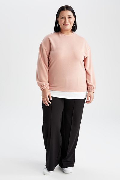DeFacto Sweatpants - Black - Relaxed