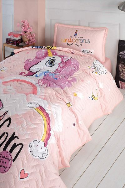 Clasy Ranforce Cotton Single Bedspread Set