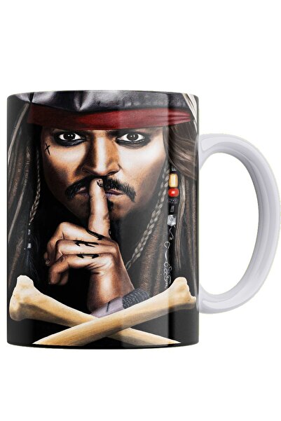 remonz Jhonny Depp Double Sided Printed 100% Porcelain Mug