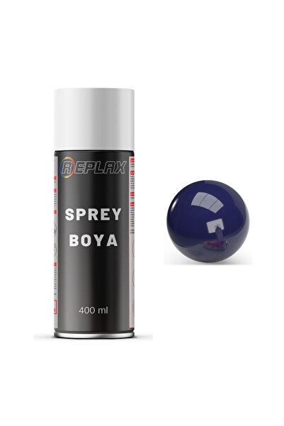 REPLAX Cam Boyası Lacivert Sprey Boya 400 Ml.