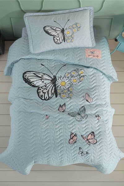 Clasy Ranforce 100% Cotton Single Bedspread Set