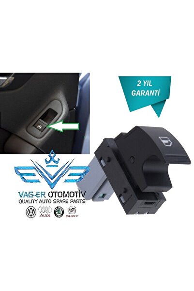 OEM Passat Cc 2013-2017 Arka Sağ Cam Açma Düğmesi Tuşu 7l6959855b